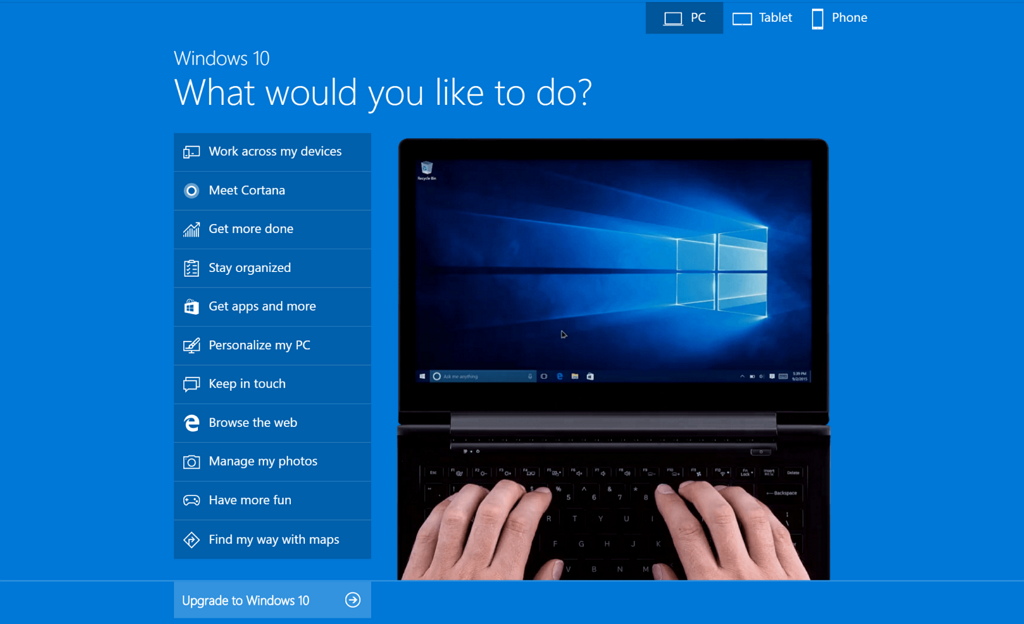 Doubts switching to Windows 10? Microsoft online 'emulator' may change your mind • Pureinfotech