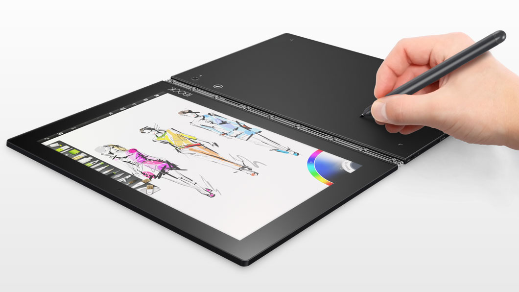 Lenovo's Yoga Book lets you type and sketch in same panel