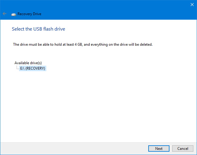 How to create a recovery drive on Windows 10 Pureinfotech