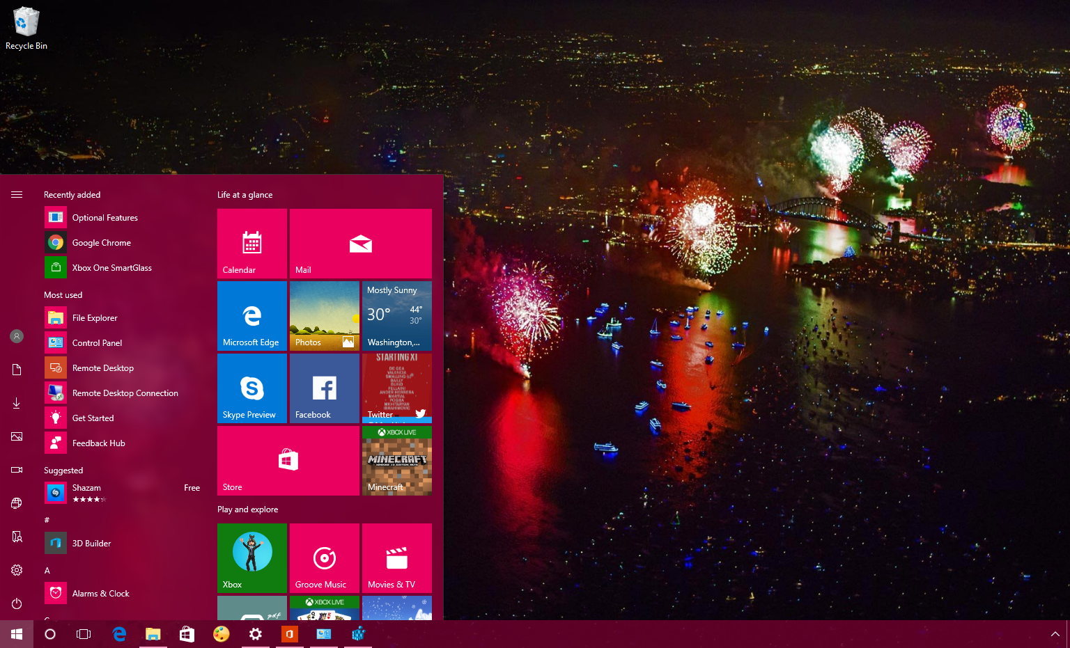 Windows 10 Happy New Year