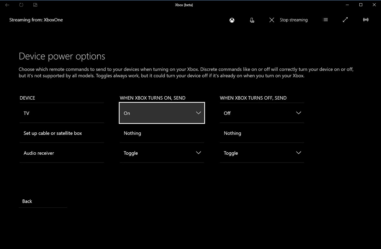 How to set up Xbox One to automatically turn on TV and audio receiver