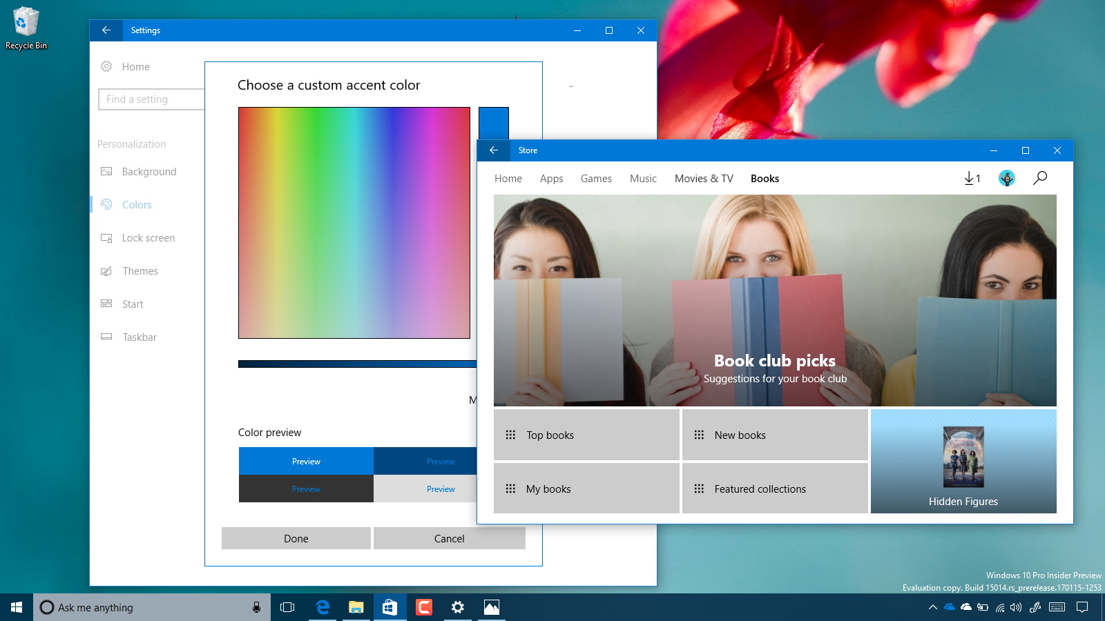 Windows 10 build 15014 hands-on video