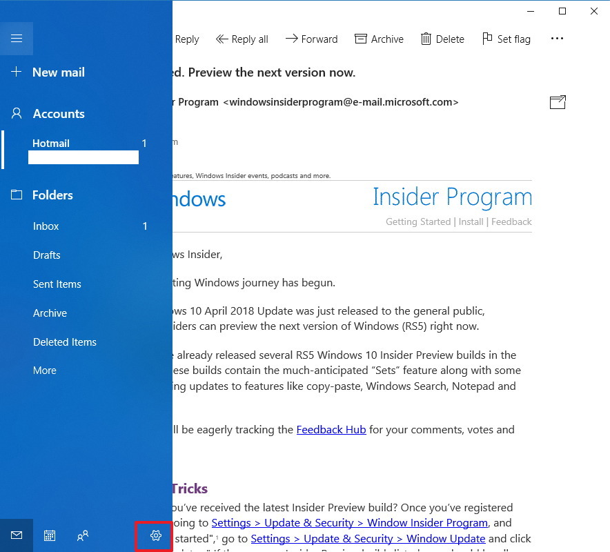 How to change 'Sent from Mail for Windows 10' for custom signature on