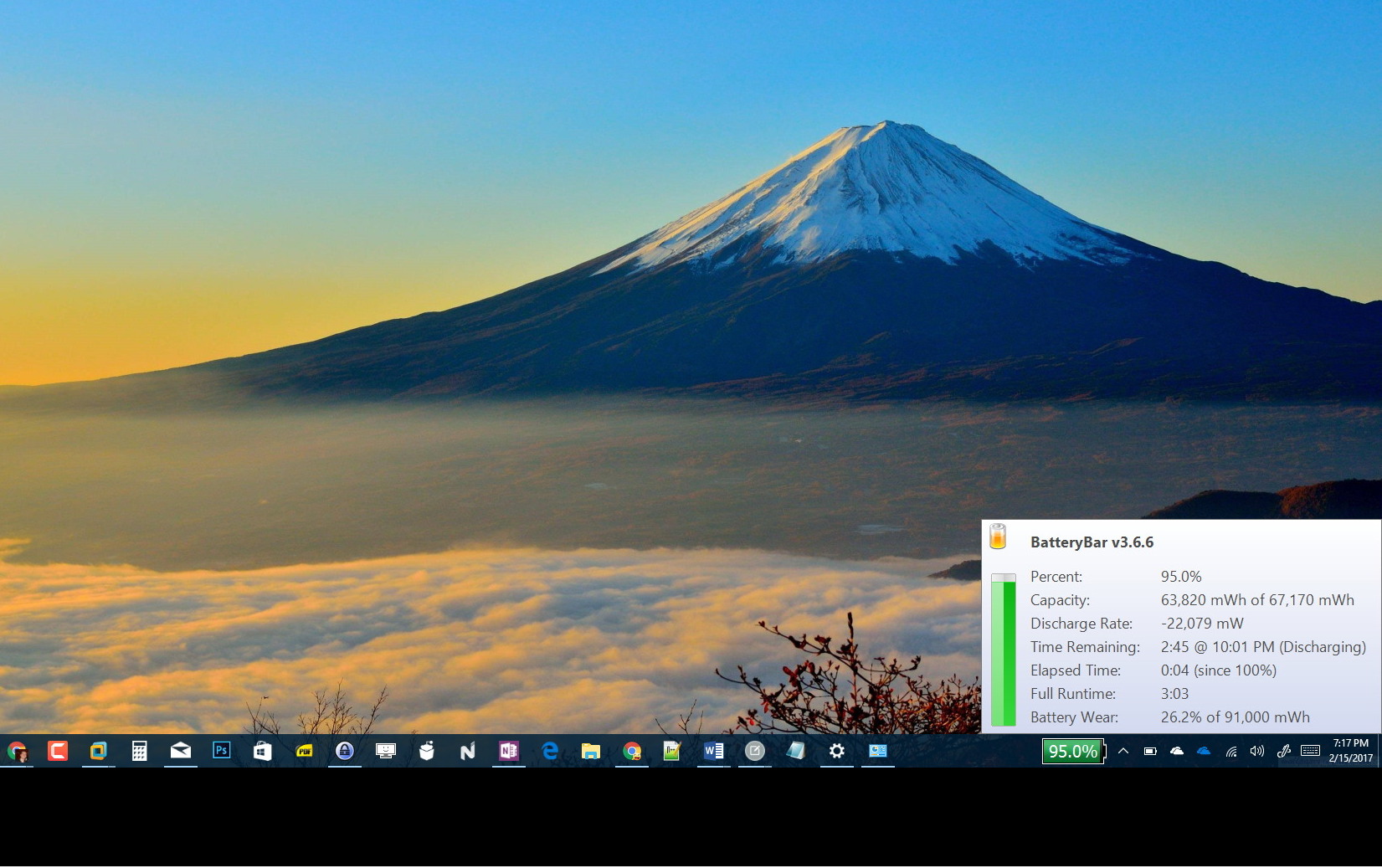 BATTERYBAR. Battery Bar Windows 11. Bars on Windows. Timer for taskbar Windows 10 download.