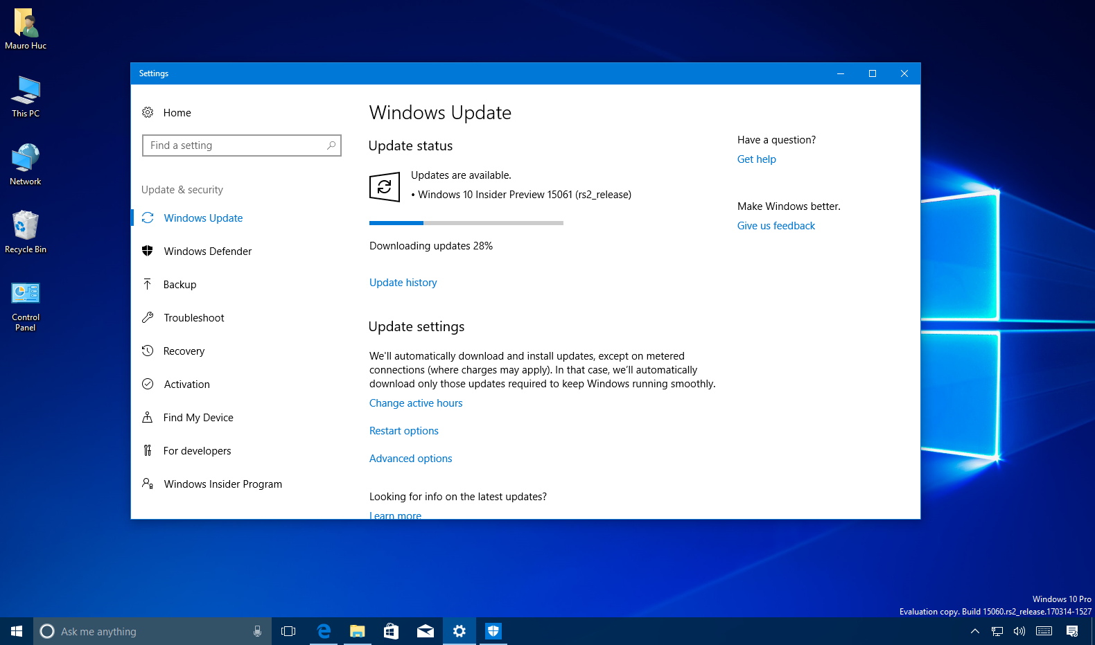 Add win. Виндовс 10 1703. Виндовс апдейт. Windows 10 update. Сборка виндовс 10.