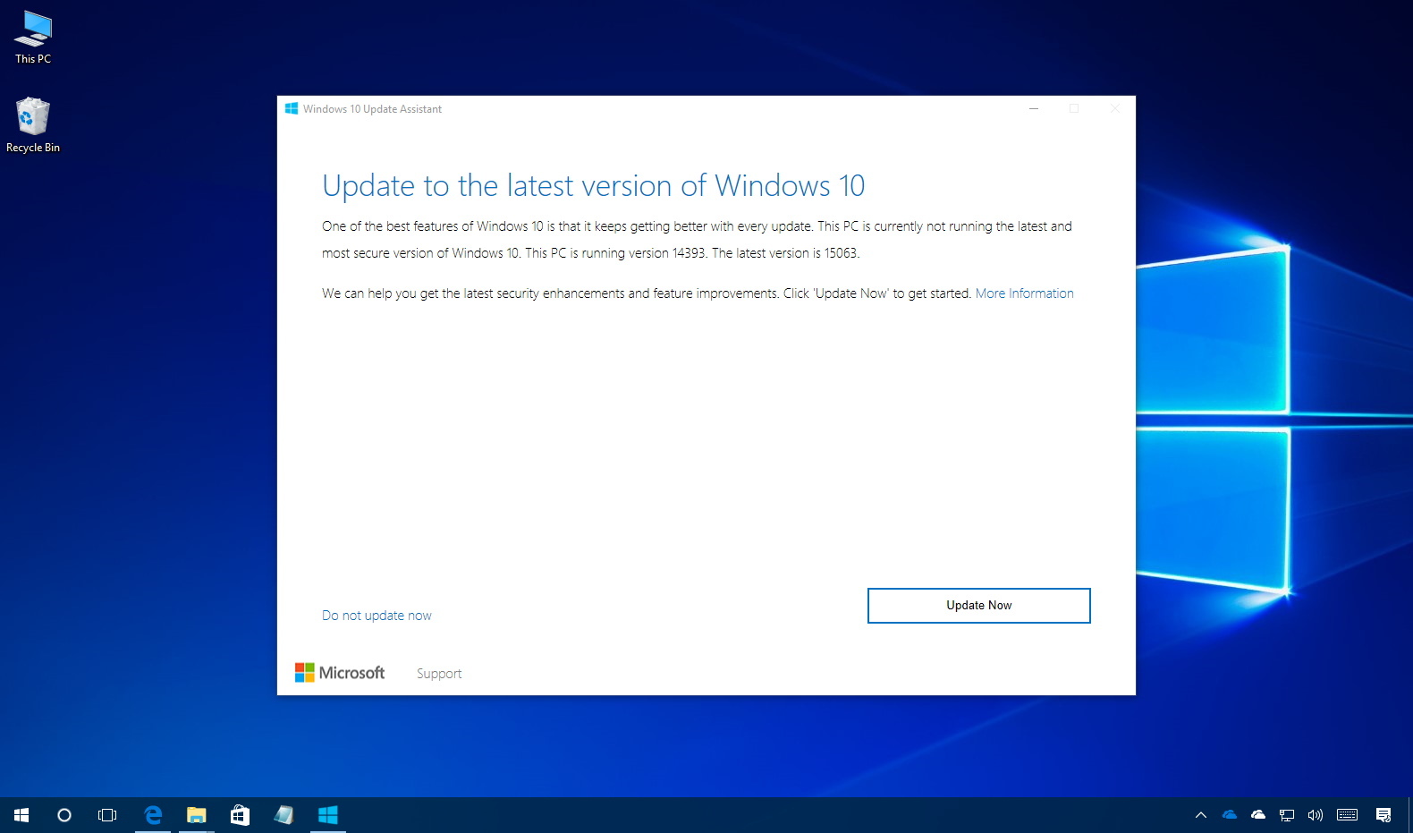 windows 10 update assistant download