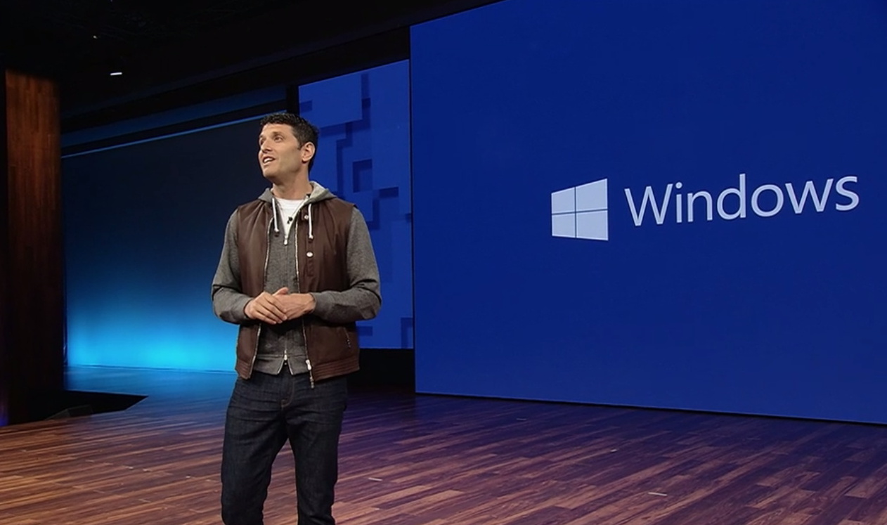 MIcrosoft Terry Myerson at Build 2017