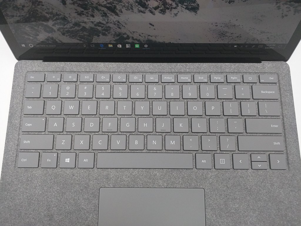 Surface Laptop keyboard