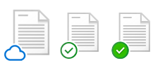 OneDrive Files On-Demand status
