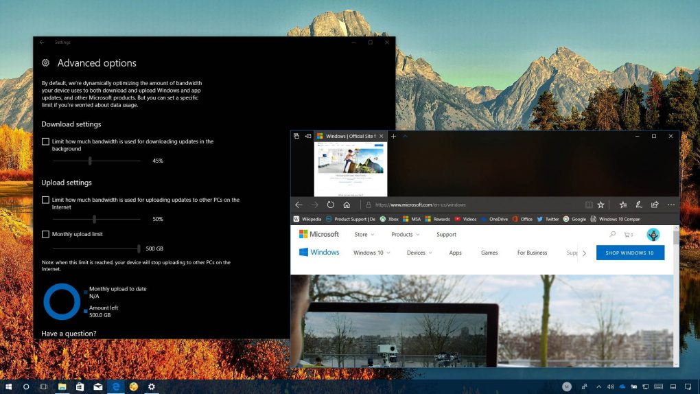 Windows 10 Fall Creators Update Version 1709 All The New