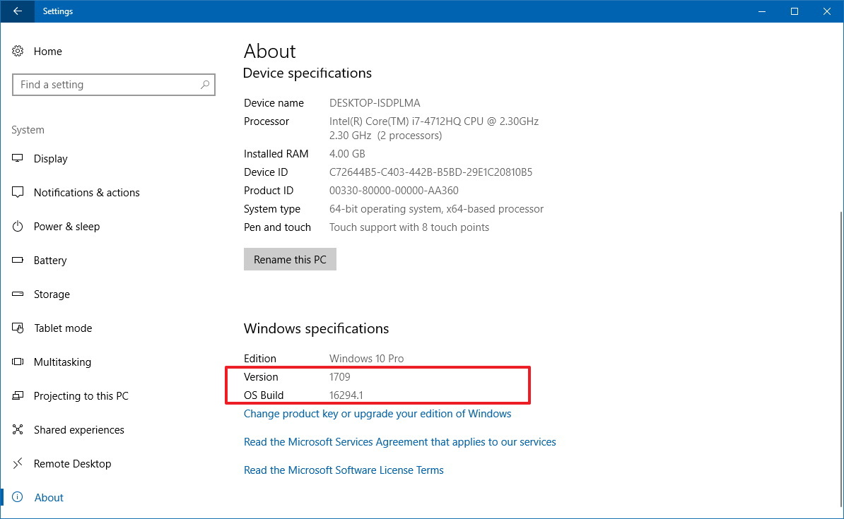 How To Check The Windows 10 Fall Creators Update Is Installed On Your How To Check The Windows 10 Fall Creators Update Is Installed On Your
