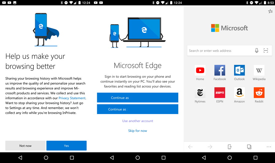 Microsoft Edge Apk For Android Ermove