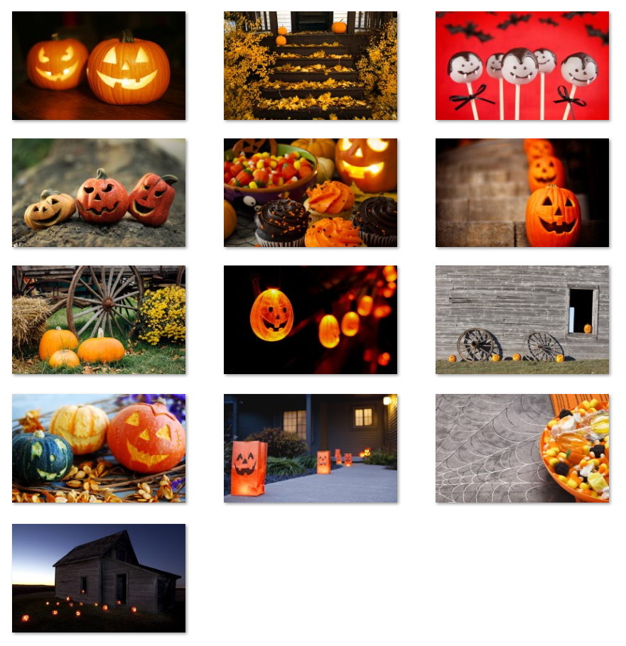 Pumpkin Season theme for Windows (download) • Pureinfotech