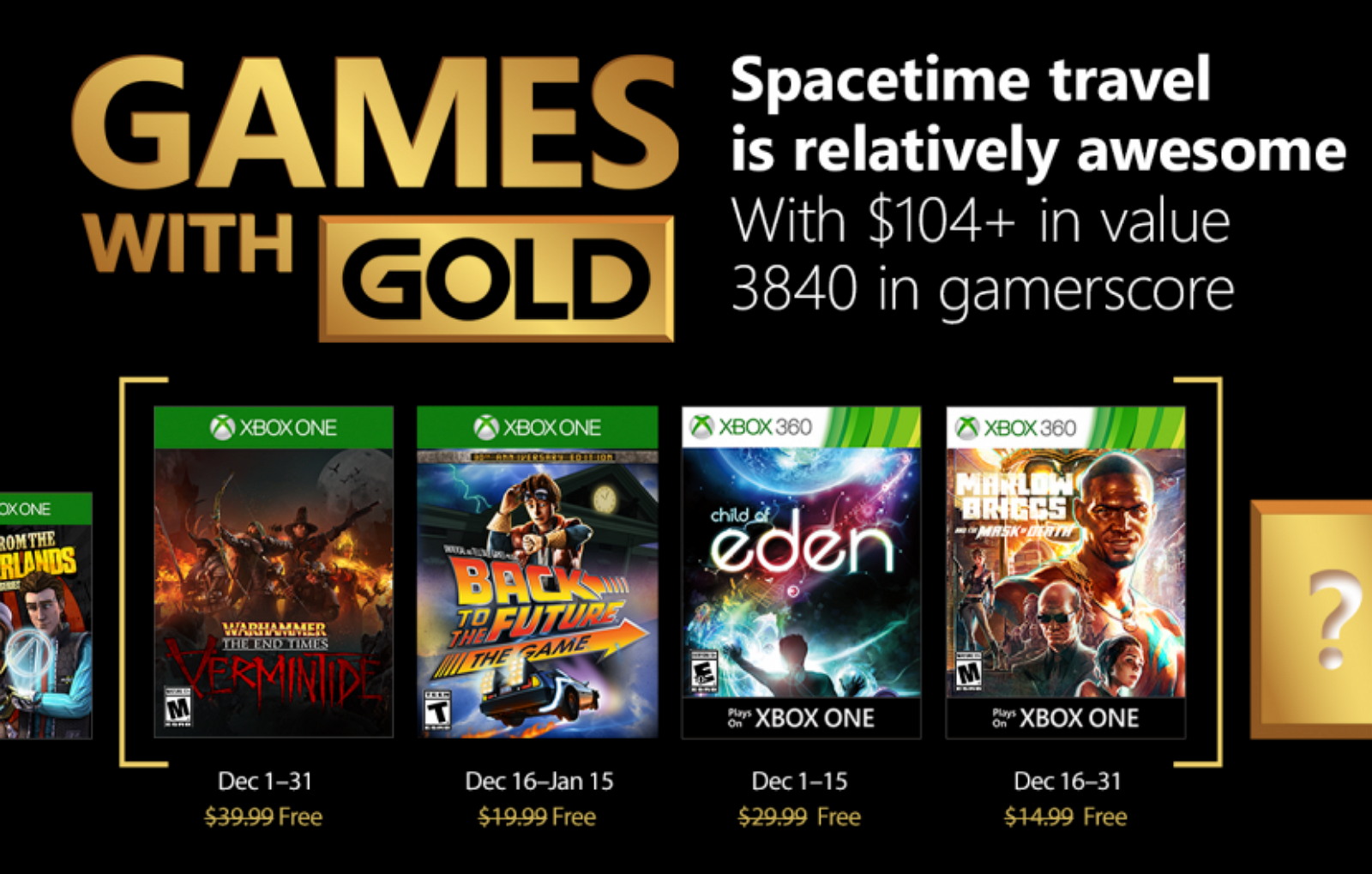 Xbox Games with Gold list for May 2021 - Pureinfotech