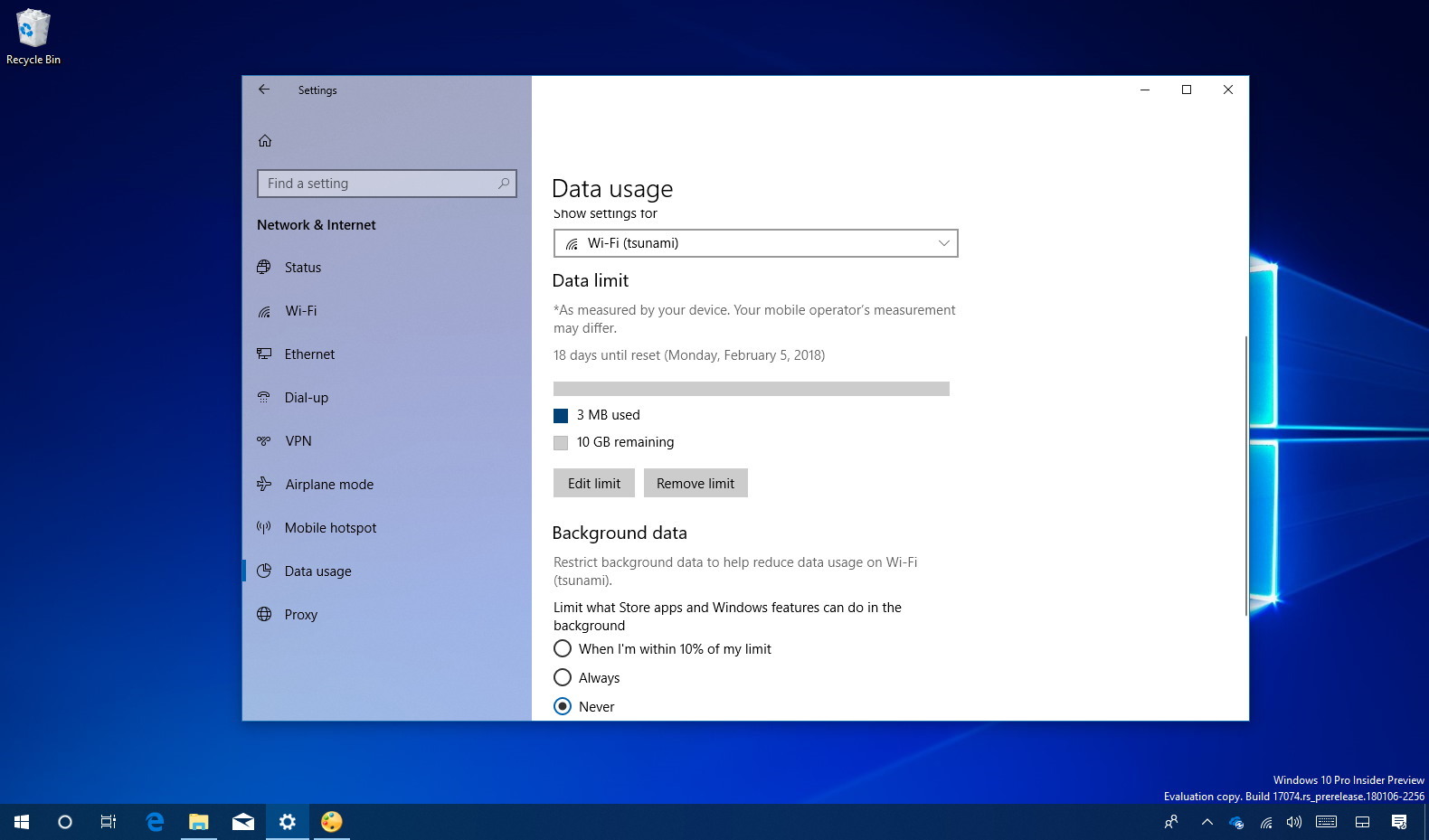 How to set data usage limit on Wi-Fi networks on Windows 10 - Pureinfotech
