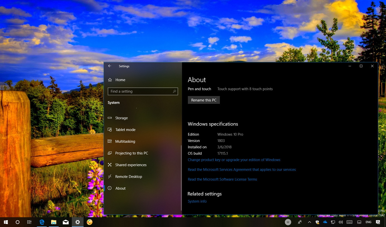 windows 10 pro 1803 lite edition v7