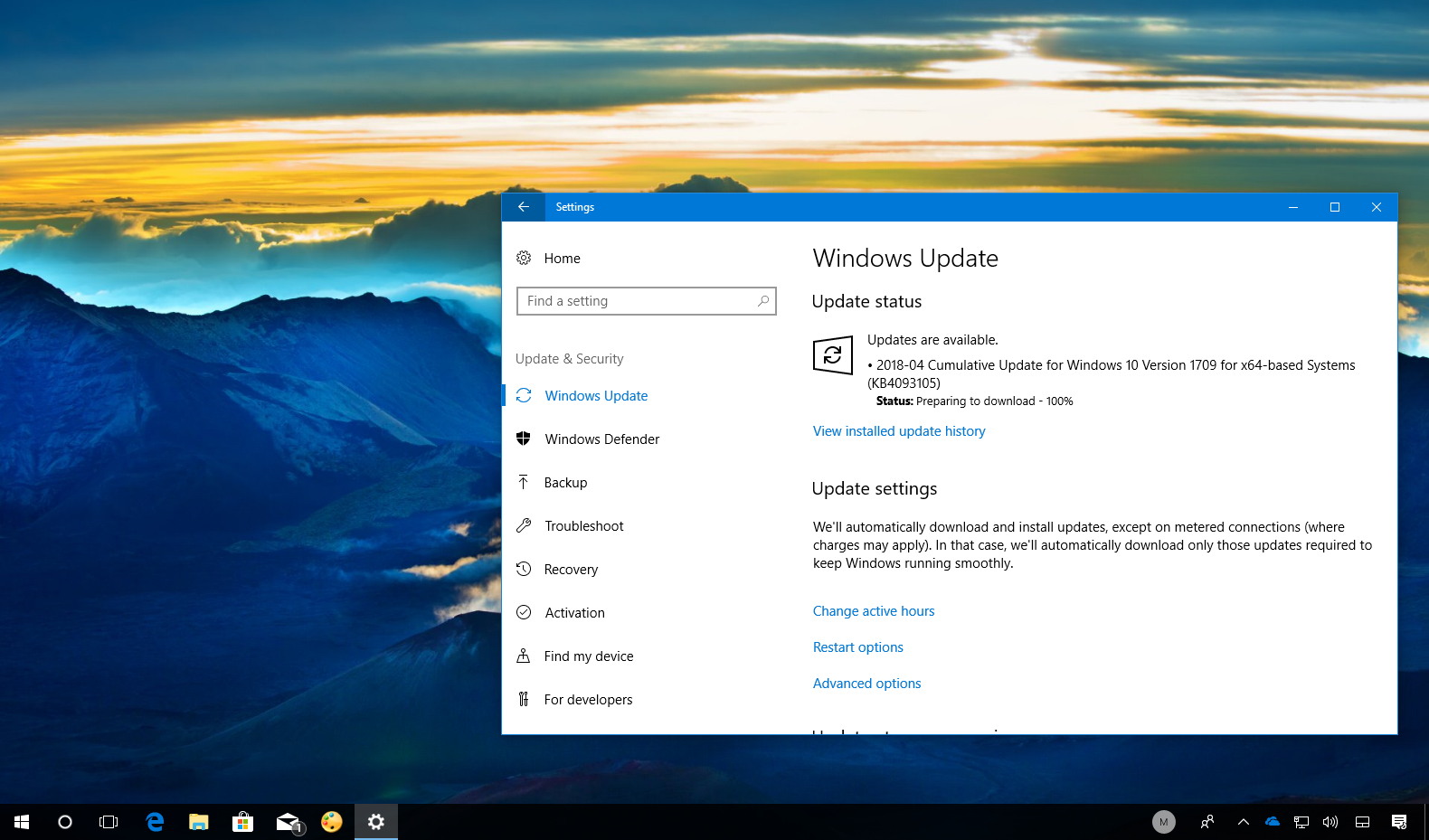 Windows 10 update KB4093105 (build 16299.402) releases - Pureinfotech