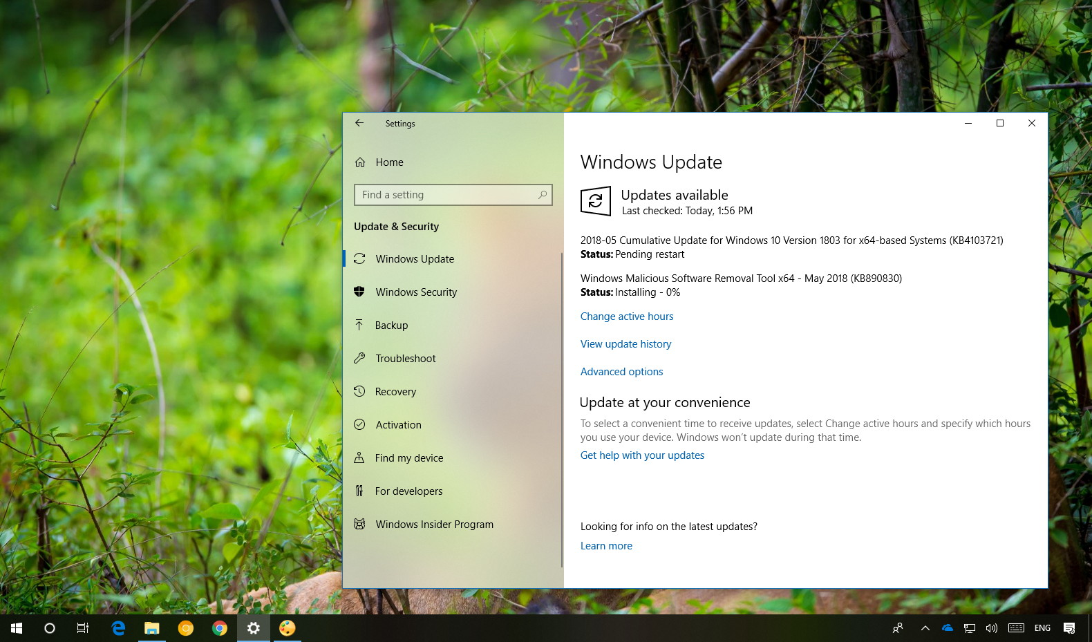 Kb2670838 x64. Виндовс 10 версия 1803. Windows 10 update. Microsoft malicious software removal Tool Windows 10.