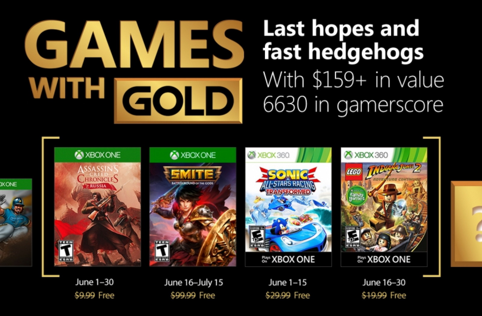 Xbox - July Games with Gold 