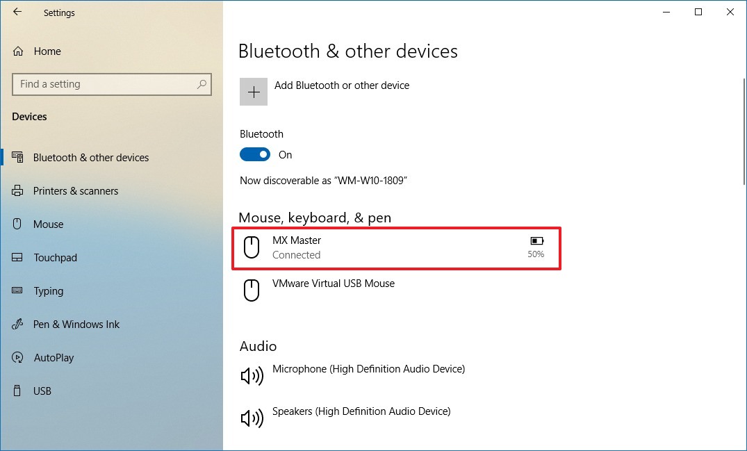 Bluetooth battery level status