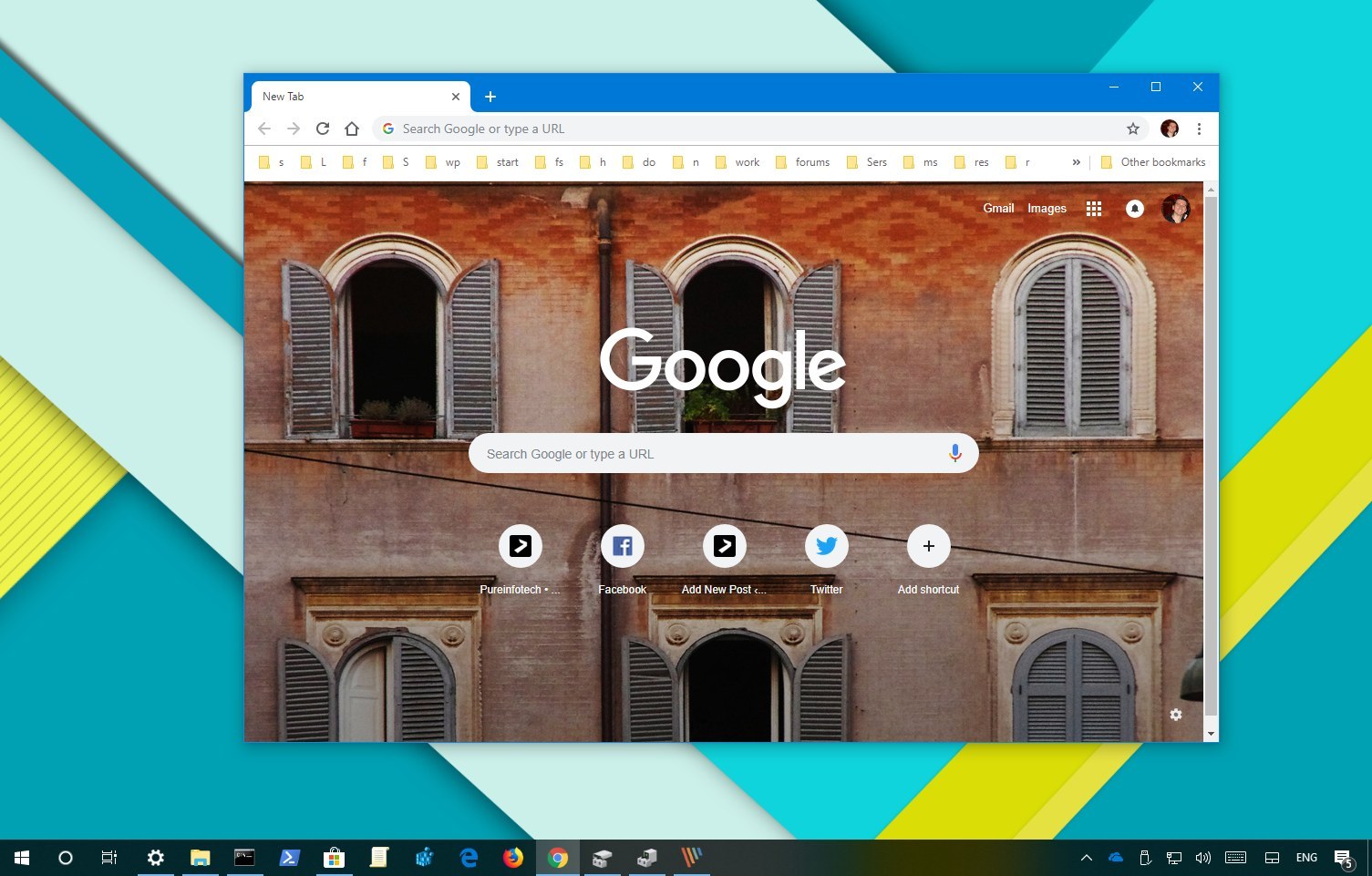 How to set new tab page background image on Chrome - Pureinfotech