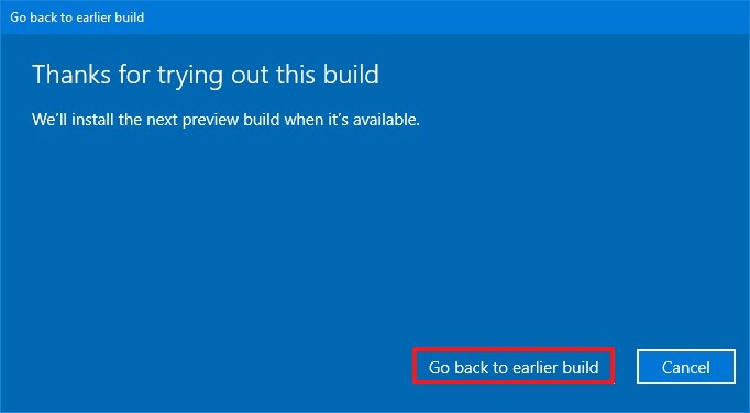 How To Uninstall Windows 10 Version 1809 October 2018 Update How To Uninstall Windows 10 Version 1809 October 2018 Update