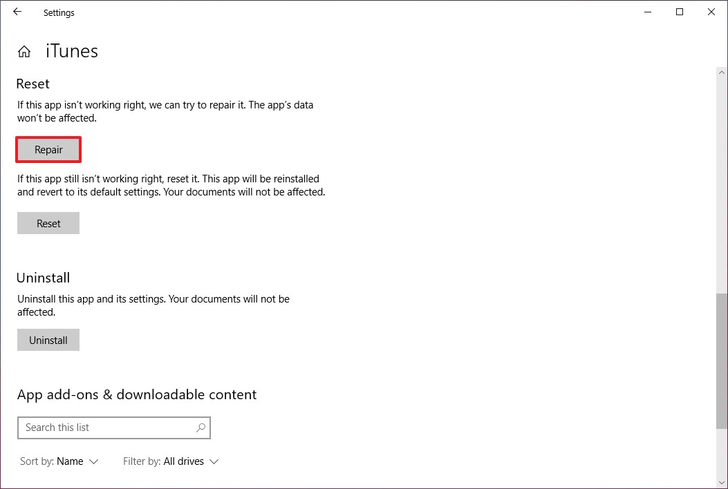 How To Fix Errors With The ITunes App For Windows 10 - Pureinfotech