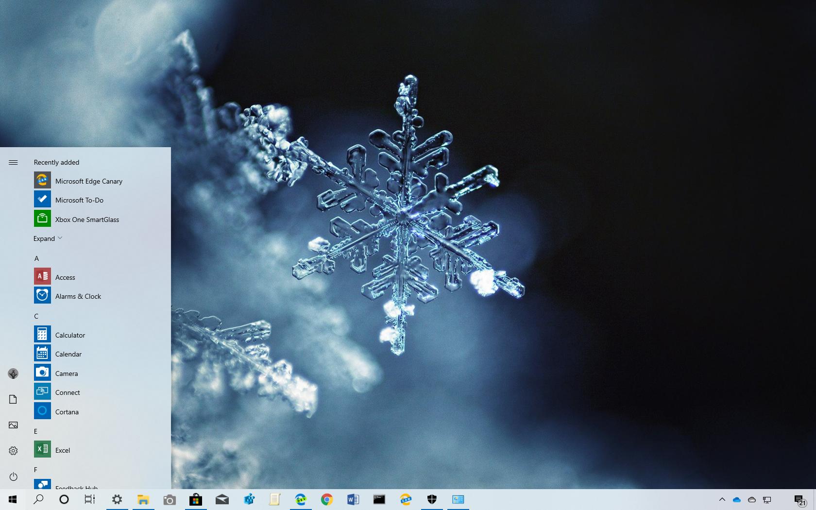 Frosty Art theme for Windows 10 (download) - Pureinfotech