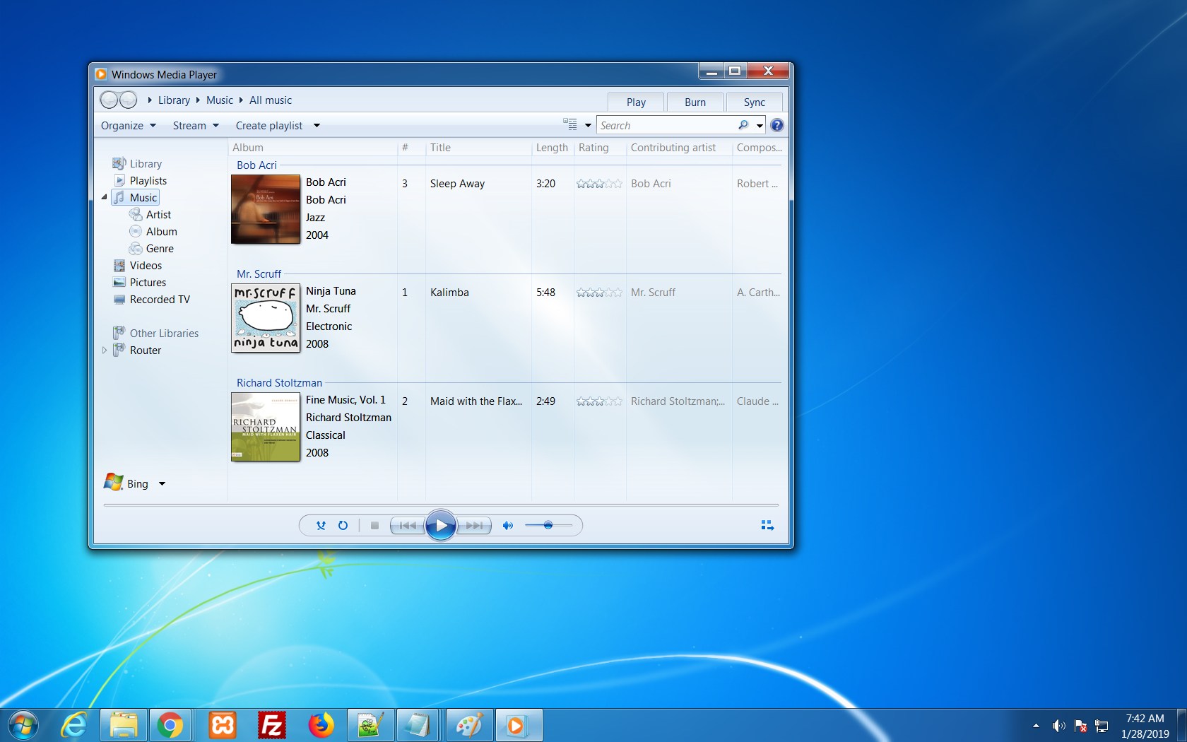 windows media player windows 7 download