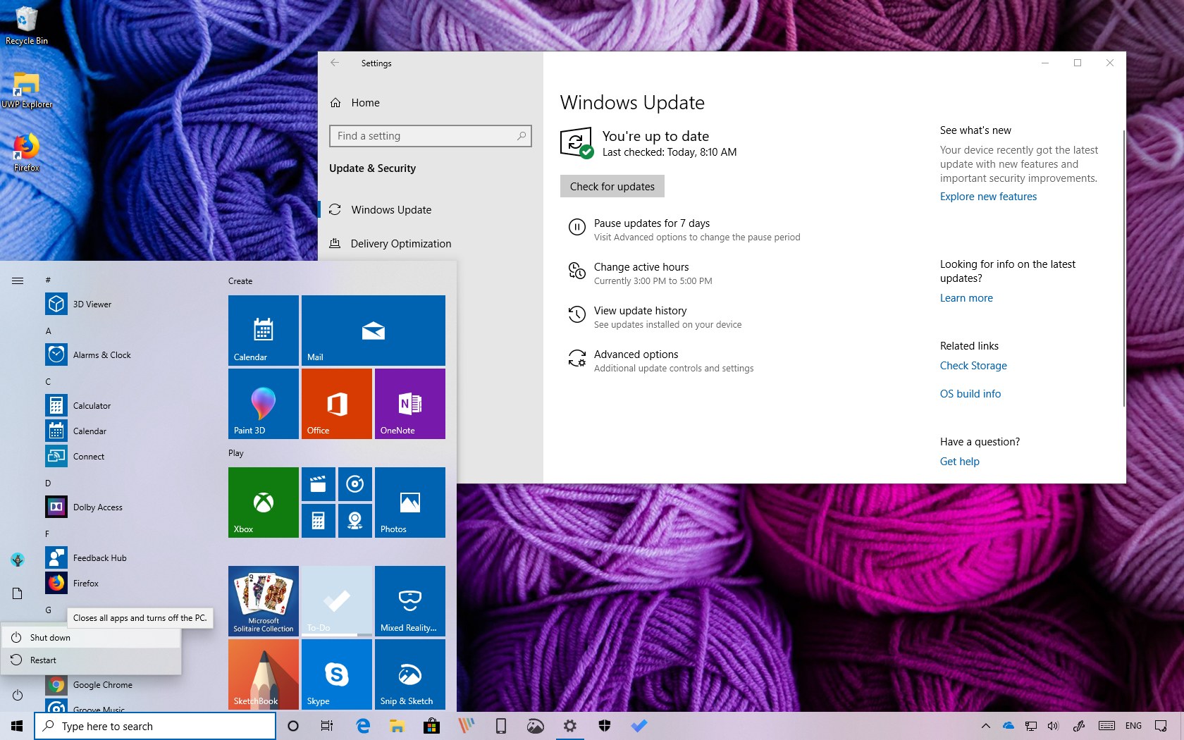 Windows 10 version 1903, May 2019 Update: All the new features and changes - Pureinfotech
