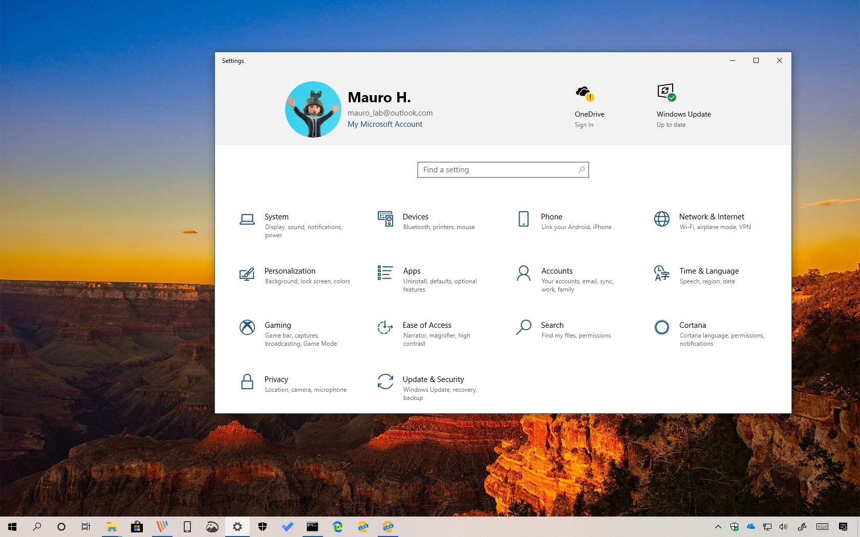 download the new version for windows Win10 All Settings 2.0.4.34