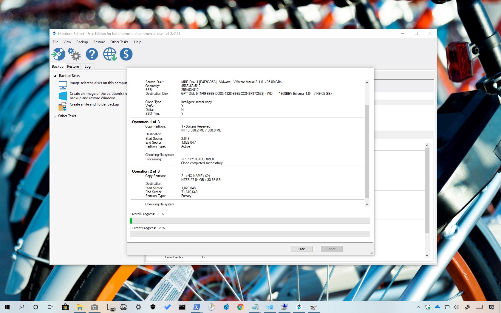 Kantine pendul landsby How to clone a Windows 10 hard drive to a new SSD using Macrium Reflect -  Pureinfotech