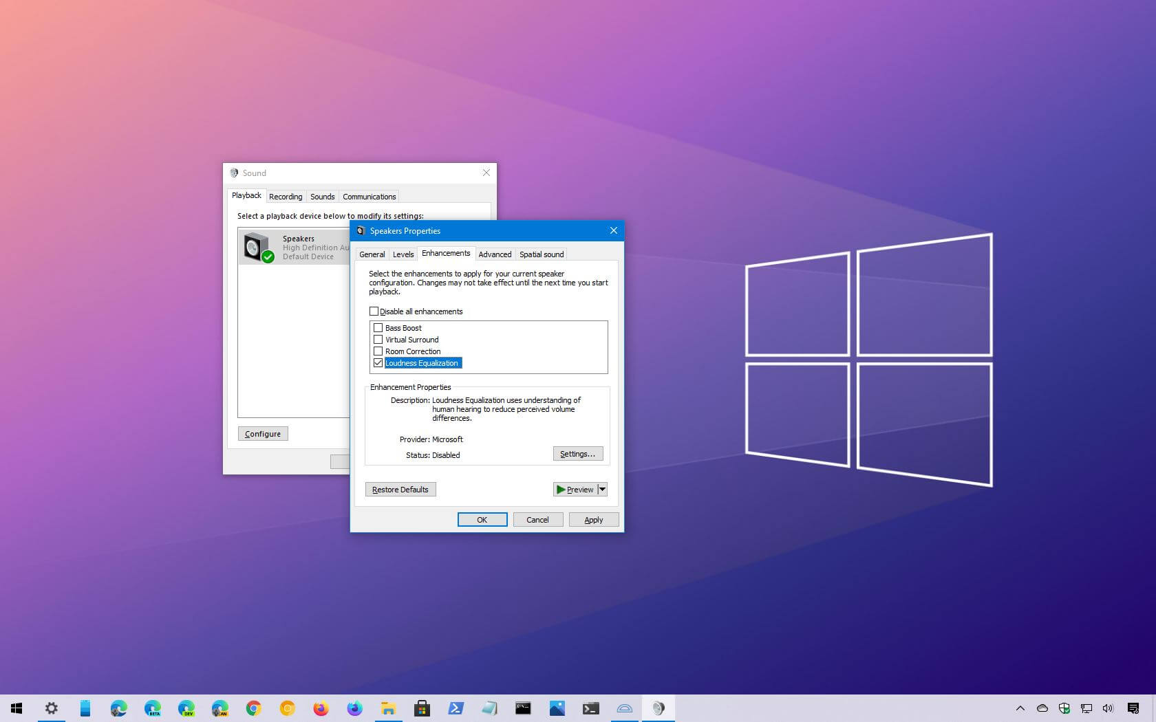 syre fjerkræ faktureres How to normalize sound volume on Windows 10 - Pureinfotech