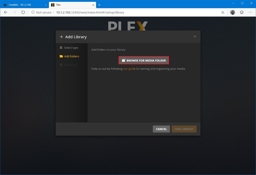 How To Install Plex Media Server On FreeNAS - Pureinfotech