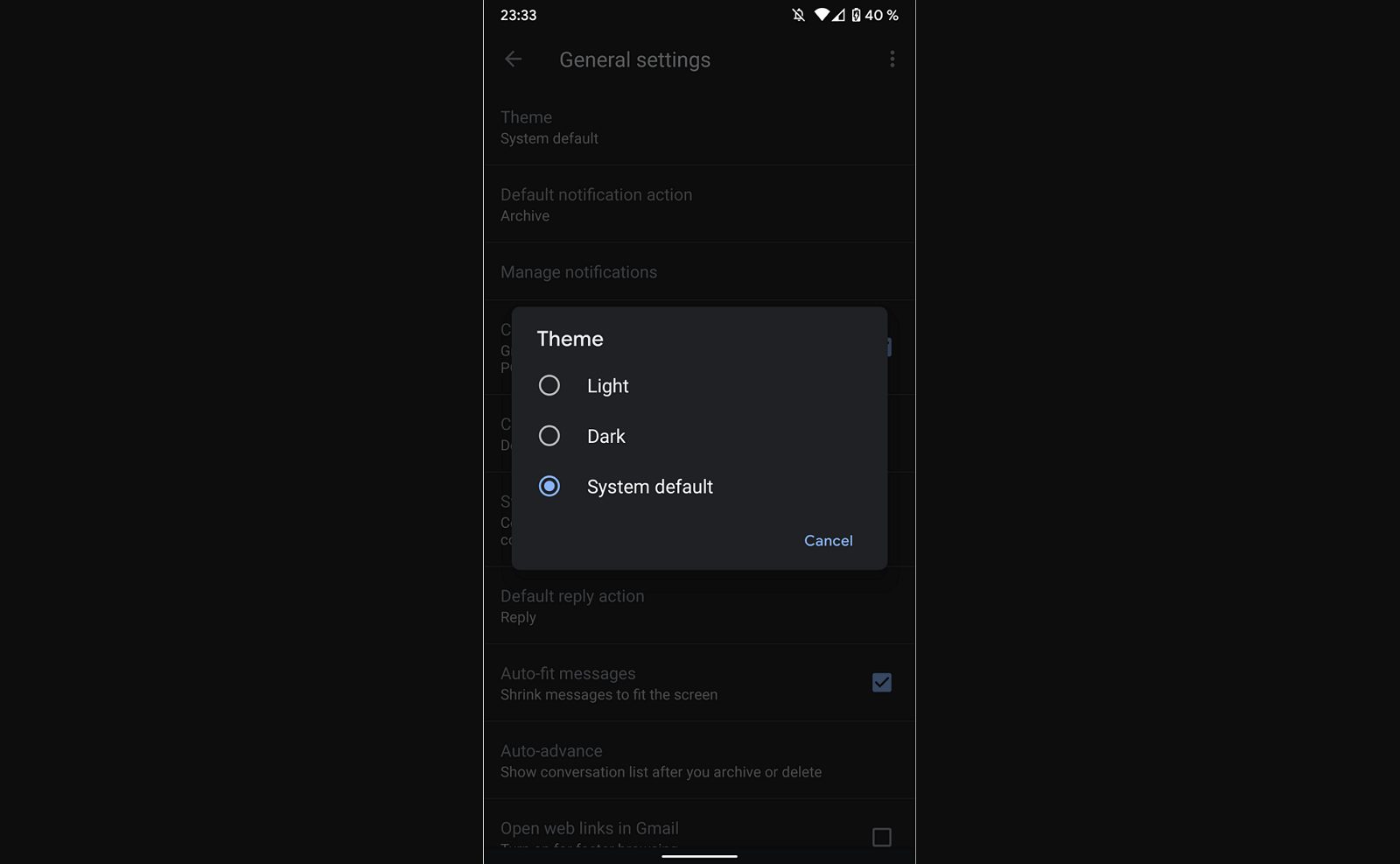 Dark mode now rolling out for Google app, Assistant, Gmail - Pureinfotech