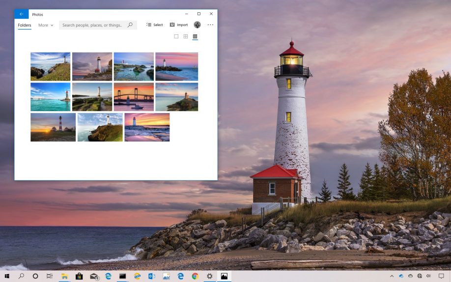 Lighthouses by Day theme for Windows 10 (download) • Pureinfotech
