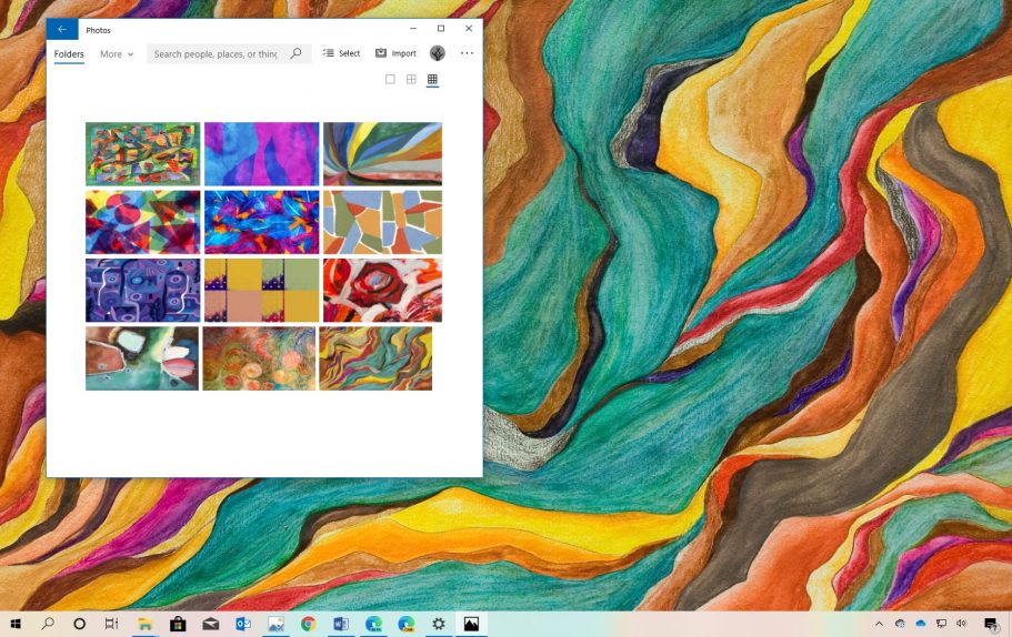 Abstract Art theme for Windows 10 (download) • Pureinfotech