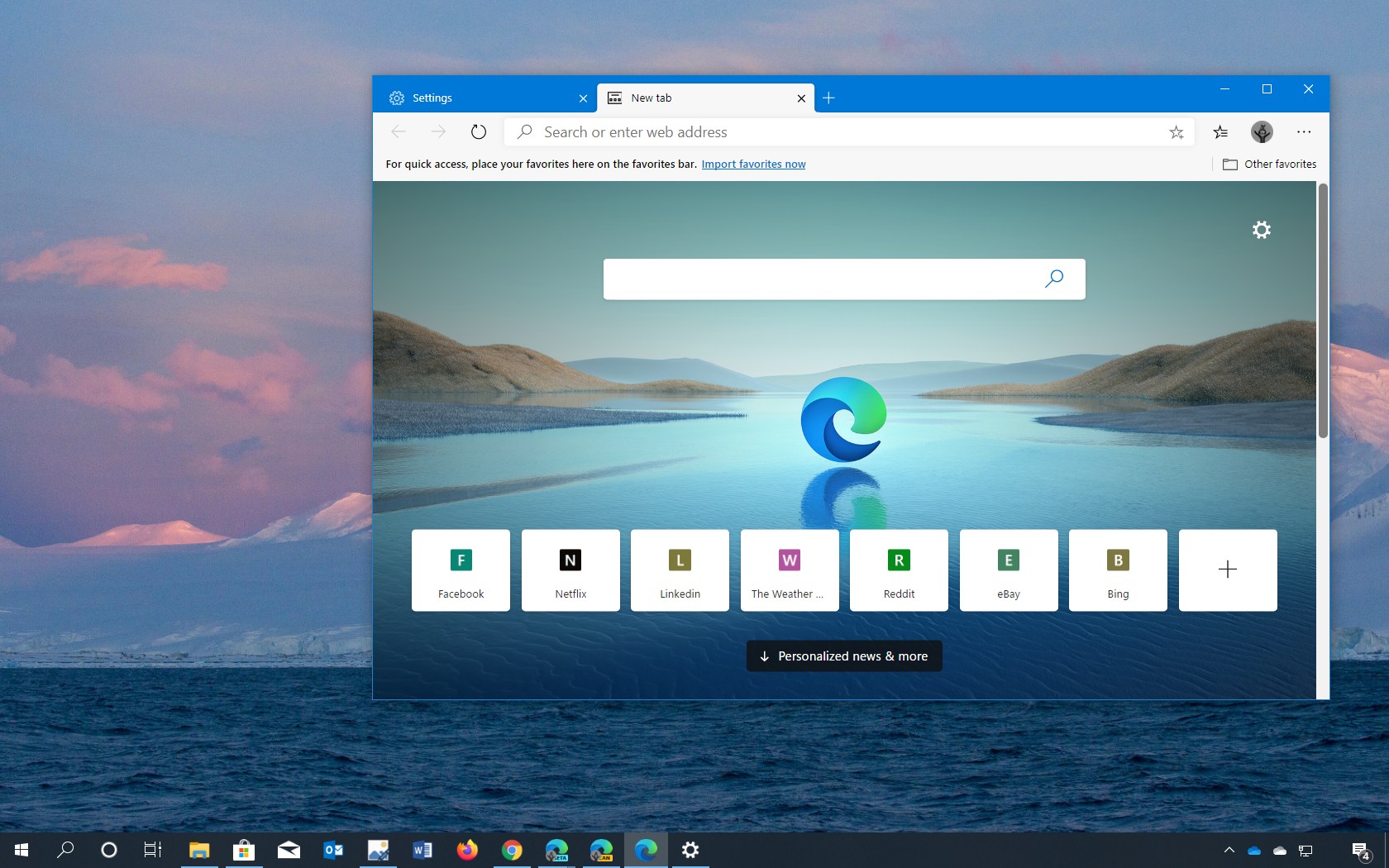 chromium edge windows 10