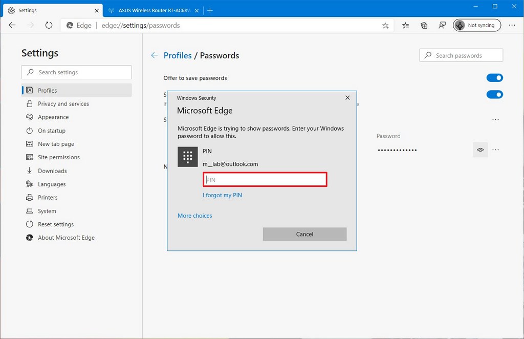 How To View Saved Passwords On Microsoft Edge • Pureinfotech 4373