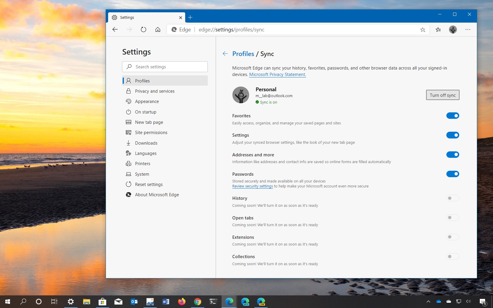 Microsoft Edge 83 released with extension sync and auto-profiles