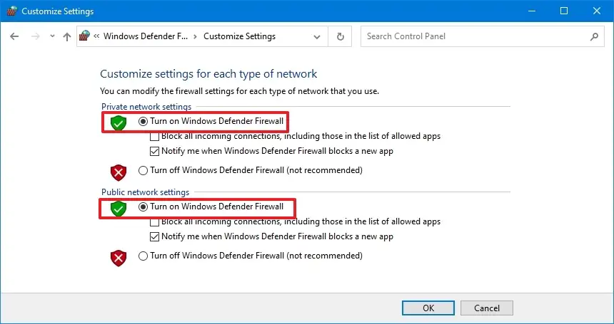 How to disable firewall on Windows 10 - Pureinfotech