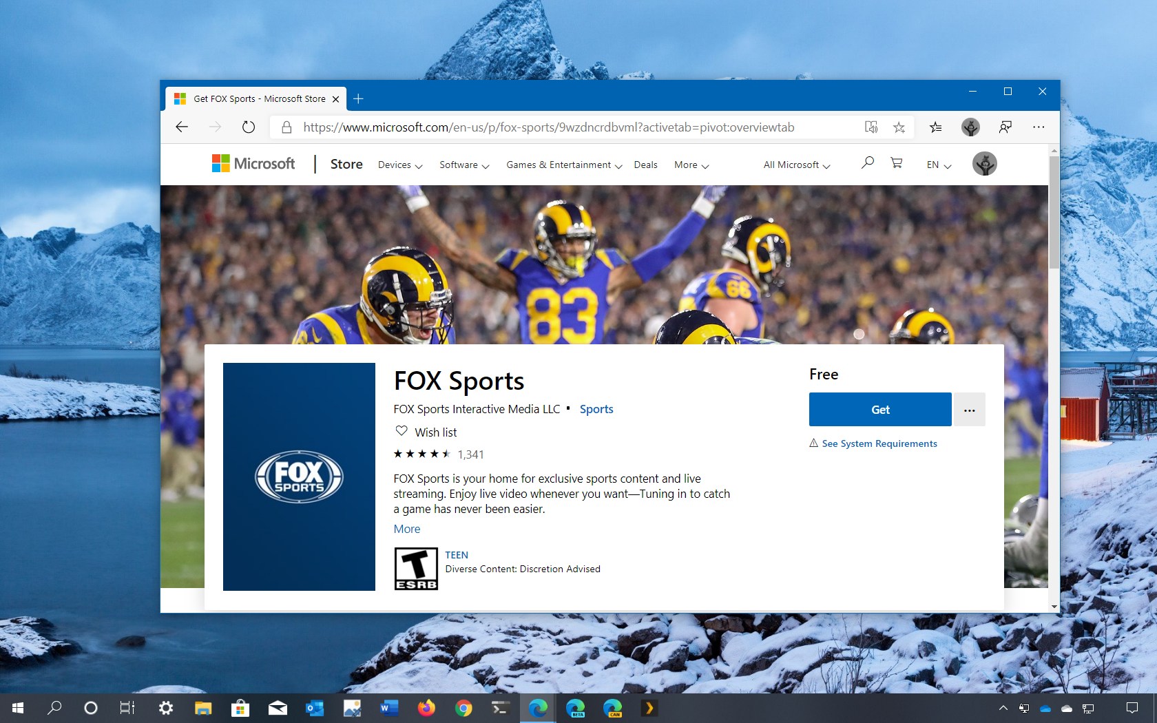 How to watch Super Bowl 50 online for free without cable on Windows 10  devices - Pureinfotech