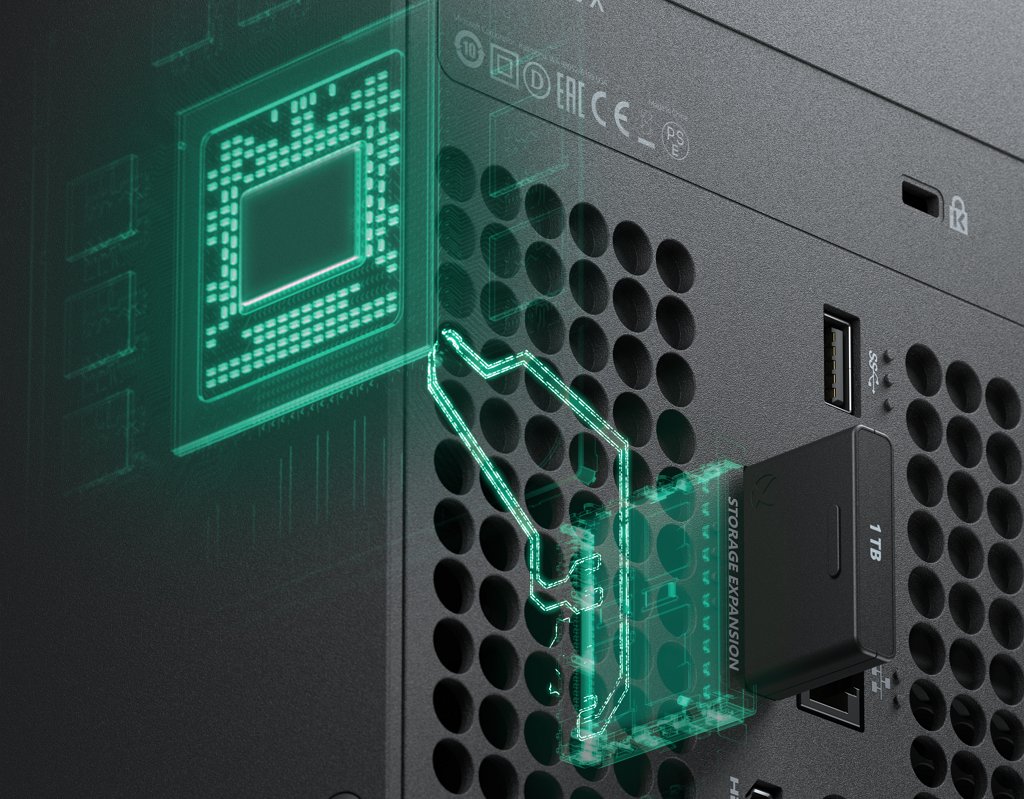 Xbox Series X expansion storage module (source: Microsoft)