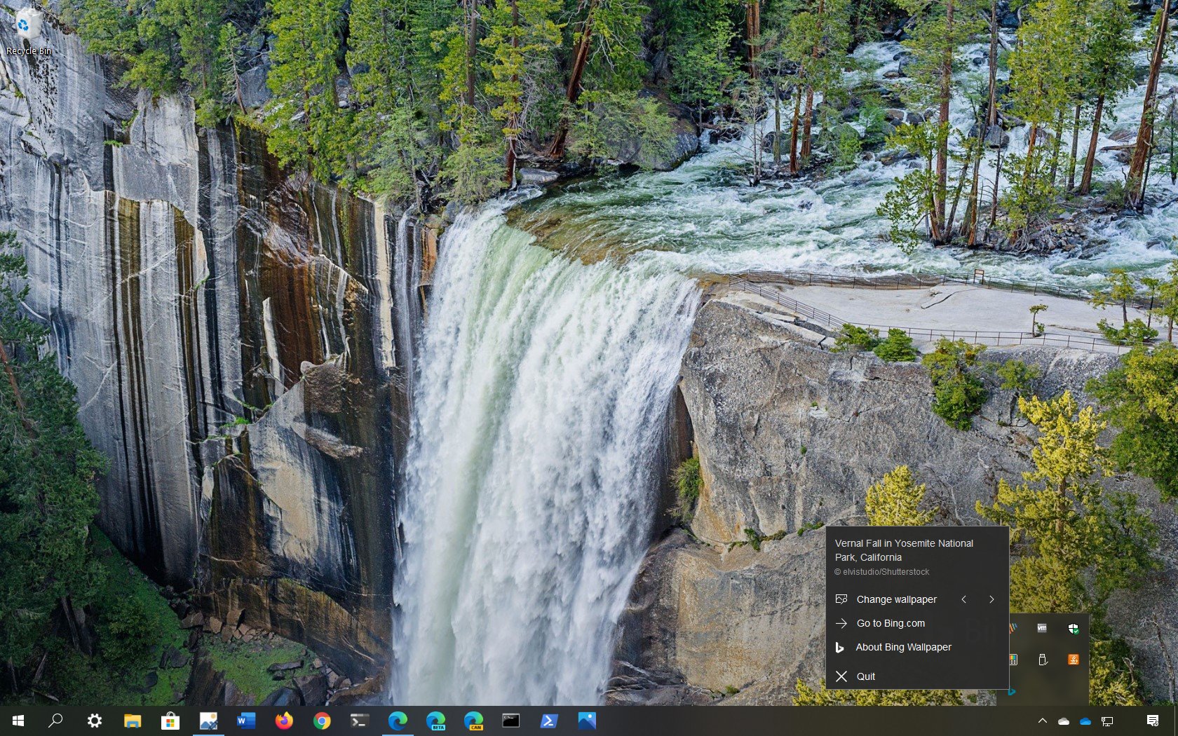 How to set daily Bing images as desktop wallpapers on Windows 10 ...