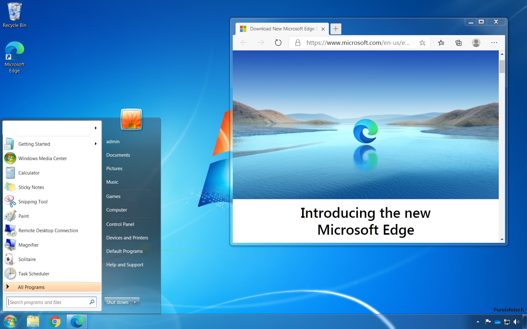 Microsoft Edge support for Windows 7 ends on July 15, 2021 - Pureinfotech