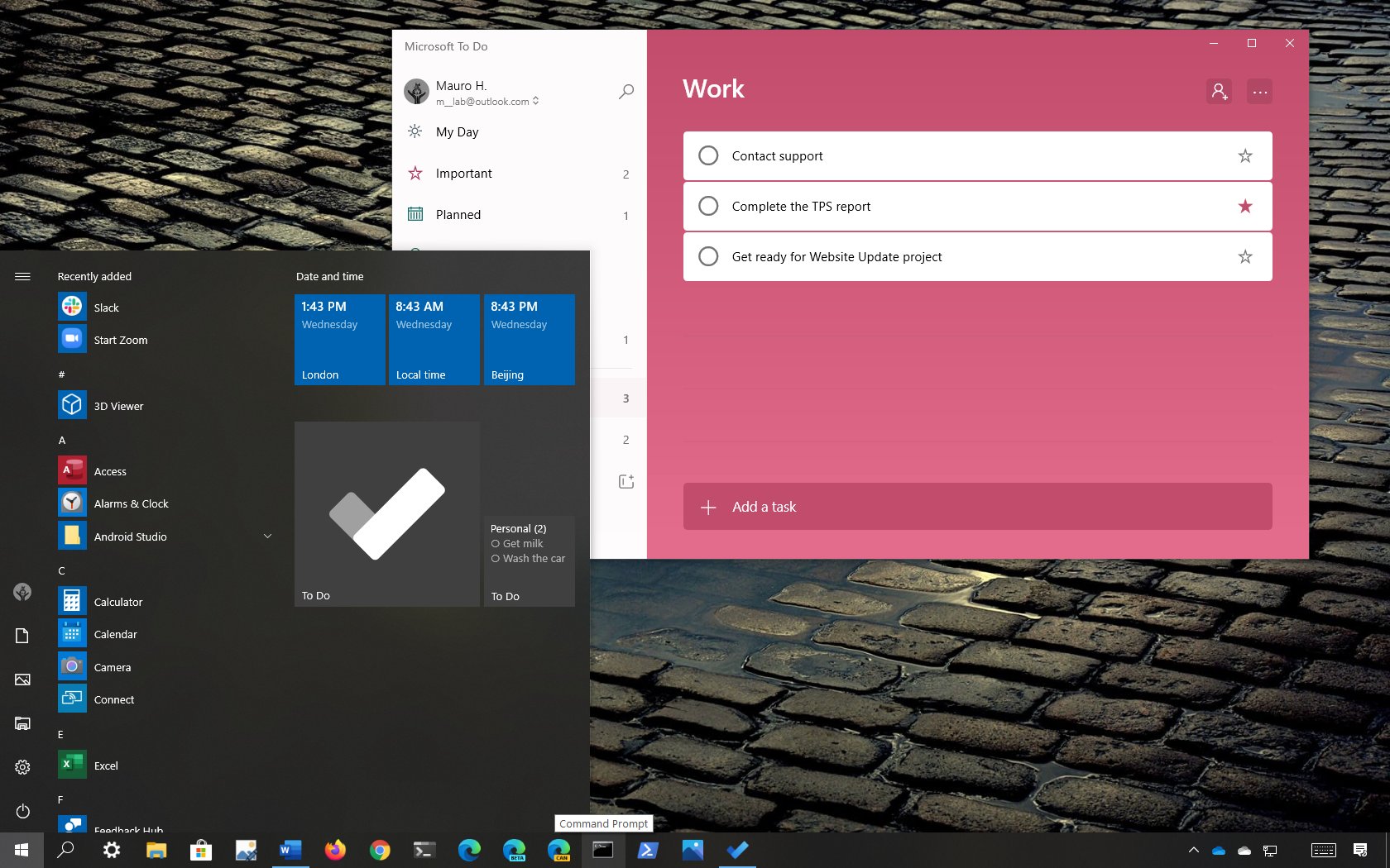 How To Pin Microsoft To Do Lists To Start Menu On Windows 10 Pureinfotech