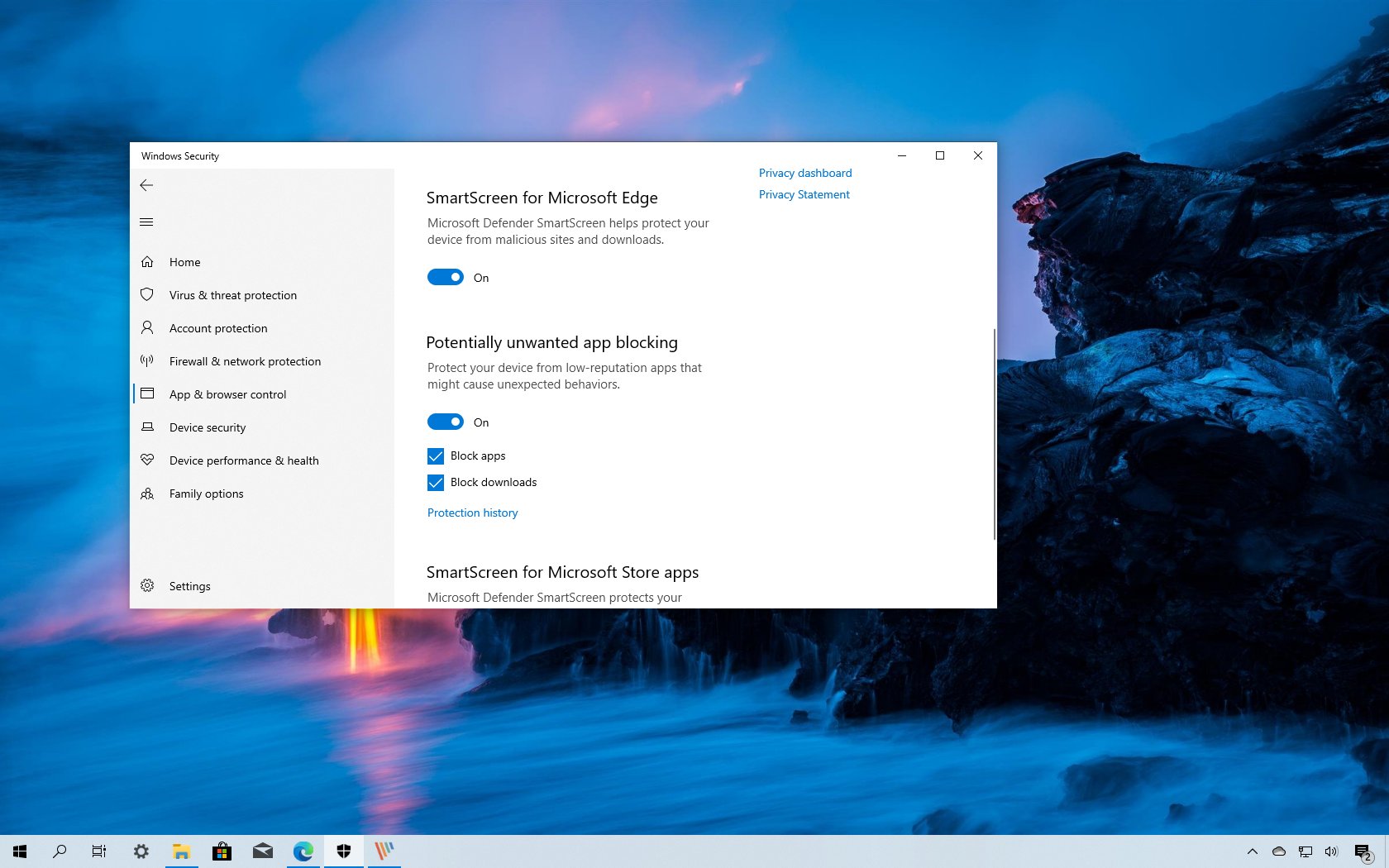 How To Block Potentially Malicious Apps On Windows 10 - Pureinfotech