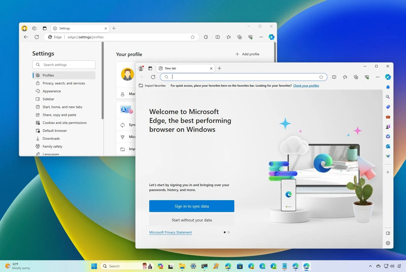 How to create multiple profiles on microsoft edge pureinfotech