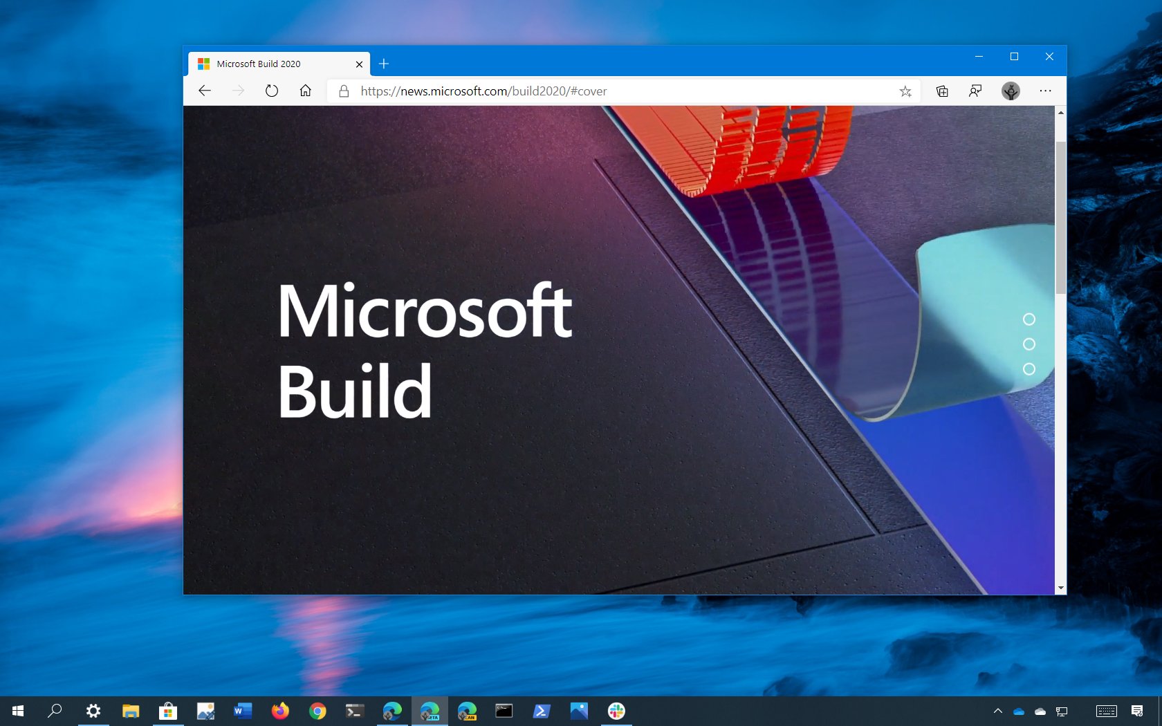 Microsoft build. Microsoft build 2020. Майкрософт 2020.