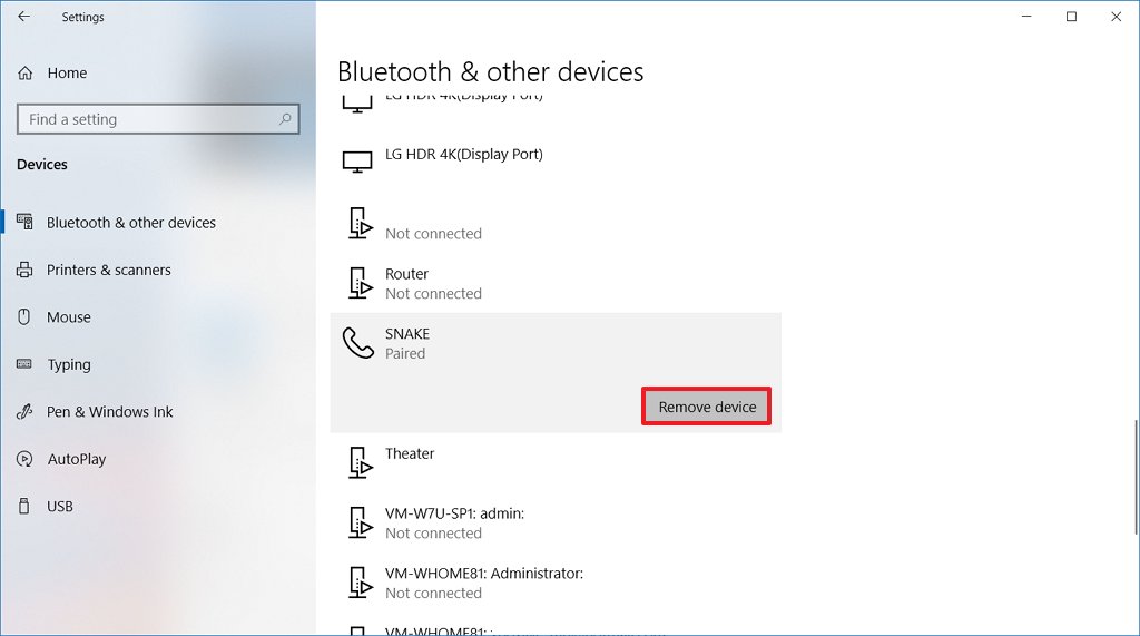 How To Unlink Your Phone From Windows 10 - Pureinfotech